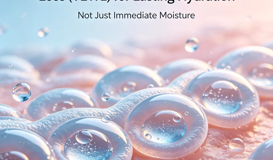 Reduces TEWL for lasting hydration 